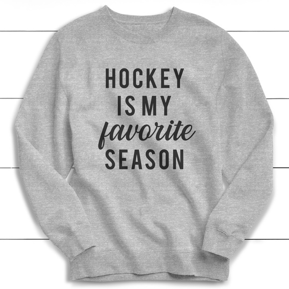 Hockey is my favorite season sweatshirt - Picture 1 of 2